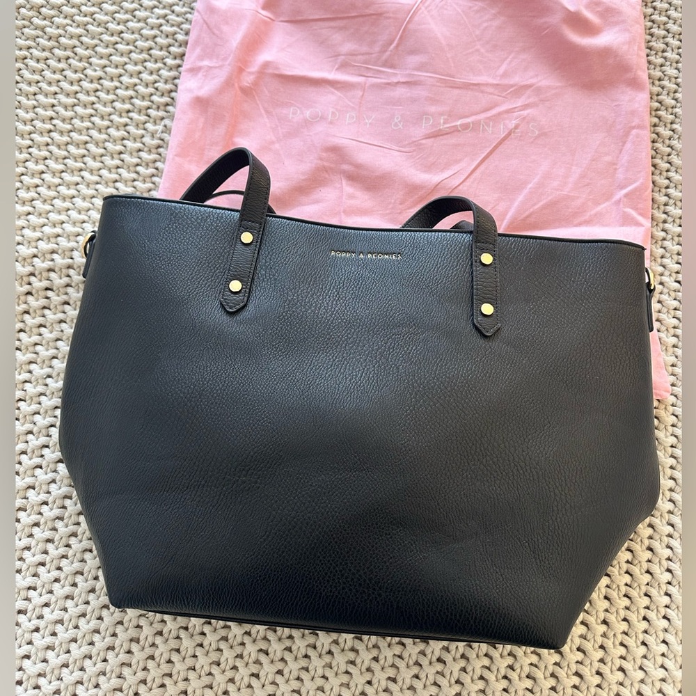 Poppy & Peonies go getter tote